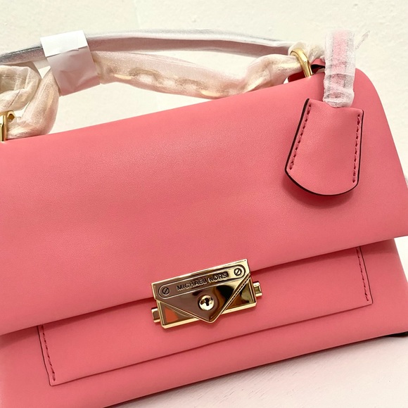 Michael Kors Cece Medium Faux Leather Shoulder Bag - Picture 2 of 10